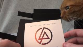 Linkin Park - LIVING THINGS+RECHARGED Premium Deluxe Box Set Unpackaging