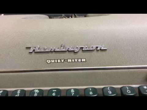 TypewriterMinutes - How To: Replace a Ribbon on Remington Quiet-Riter Typewriter
