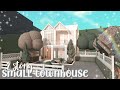 2 story small townhouse ♡ | bloxburg speedbuild | luminto