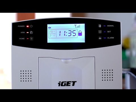 iGET M2B GSM alarm system | ultimate manual/guide in English, with subtitles