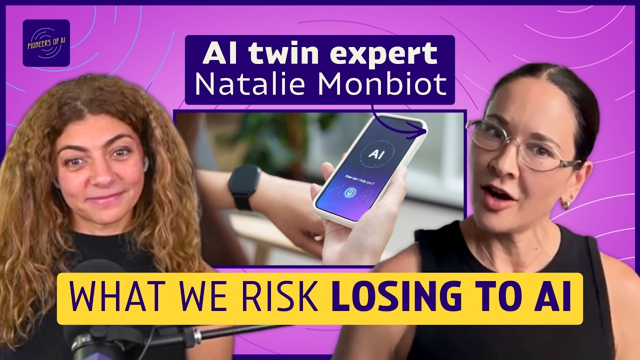 Drawing the line between you and your AI twin (w/ Natalie Monbiot) | Pioneers of AI - Pioneers of AI