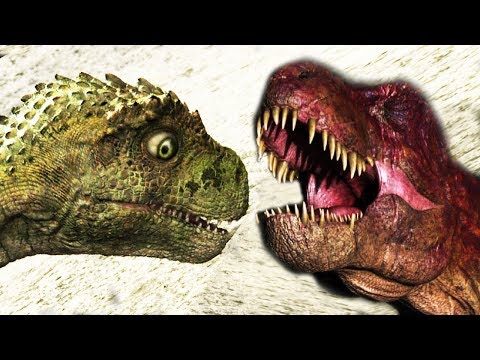 Dinosaur Rowdy Attacks Dinosaur Dabangg - डायनासोर - Speckles The Tarbosaurus -Dinosaur V/s Dinosaur