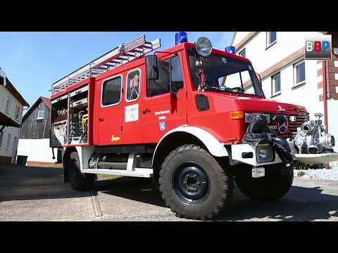 Unimog LF 8 Fire Truck, Feuerwehr Althütte, Germany, 2020.