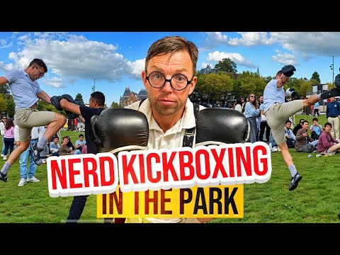 Elite Kickboxer Pretended to be a NERD | Gym Prank