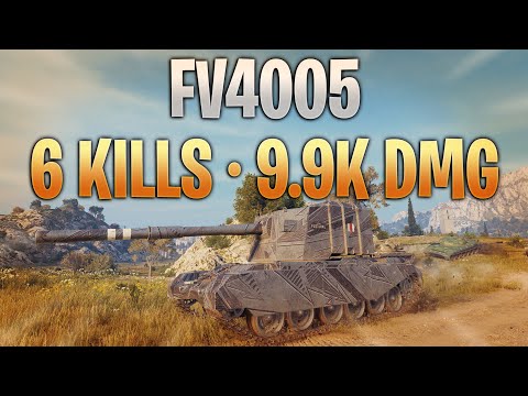 FV4005 - Personal Damage Record (6 Kills - 9.9k Dmg)