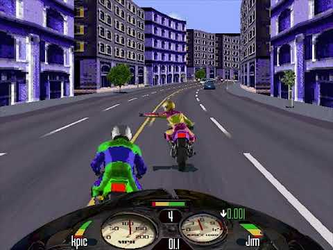 Road Rash PC (1995) Gameplay