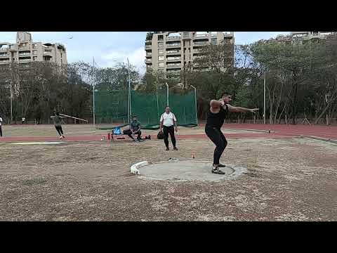 Akash yadav Gold medal  in Youth Asian Athletics championship held at Kuwait. perfomance 19.34mt.