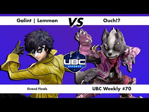 UBC Weekly #70 GRAND FINALS - Galint | Lemmon (Joker) Vs. Ouch!?  (Wolf) - SSBU