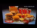 McDonald S Family McValue Dinner 16 95 TV Advertisement 1998 Burger Meal Old Australian Commercial