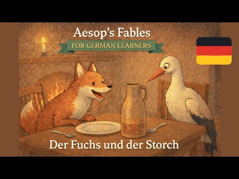 German Story (B1) - Der Fuchs und der Storch