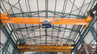 Single Girder EOT Crane video