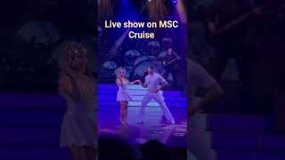 Live Show on MSC Cruise #liveshows #cruise #travel #vlog #북미투어 #여행 #asmr #dance