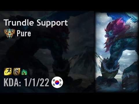 Trundle Support vs Braum - Pure - KR Challenger Path 6.4