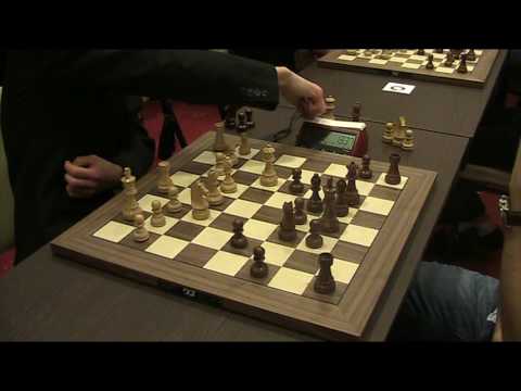 GM David Navara - GM Potkin Vladimir, French defence 3.Nd2, Rapid chess