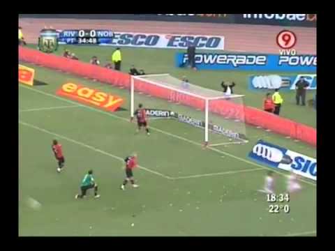 Gol de Caruso a Newell´s (1-0)