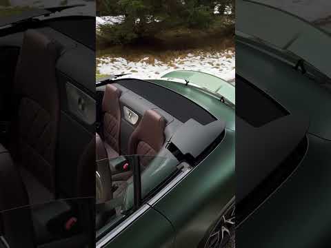 Inside the #Mercedes #AMG #SL63 S E-Performance finished in Irish mid green magno 🔥