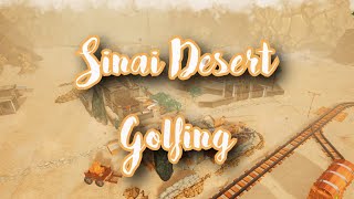 Trailer "Sinai Desert Golfing" a workshop map for "GOLF IT"