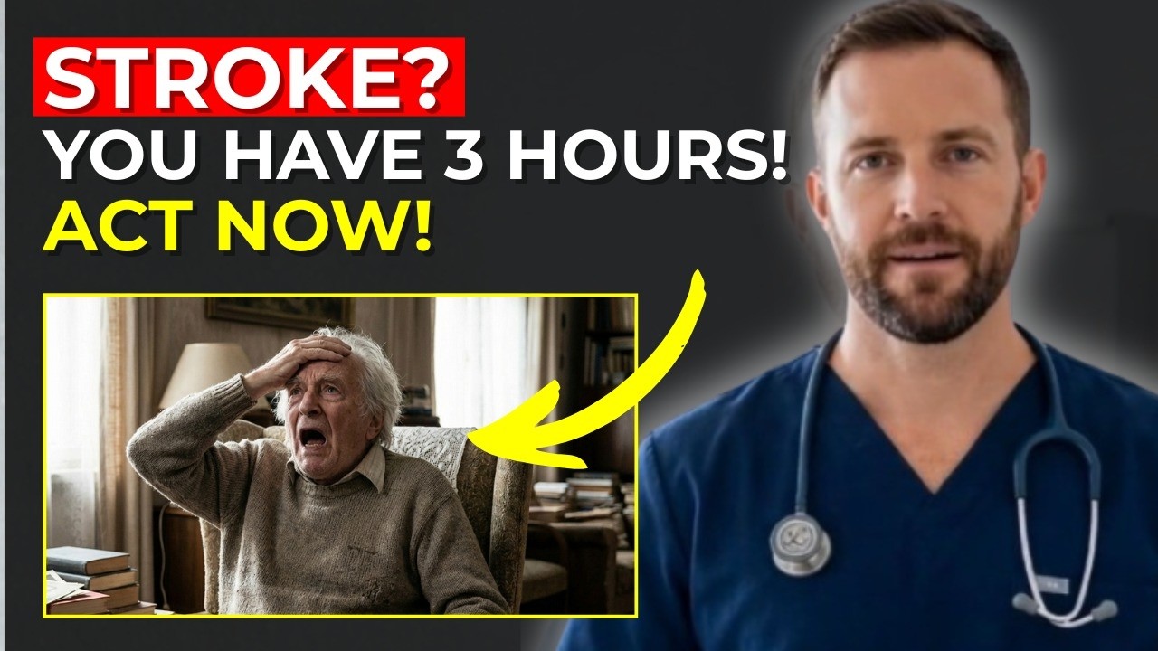 Stroke (CVA): You Have 3 Hours to Save Your Brain (FAST Protocol). Doctor Warns to Act Fast.
