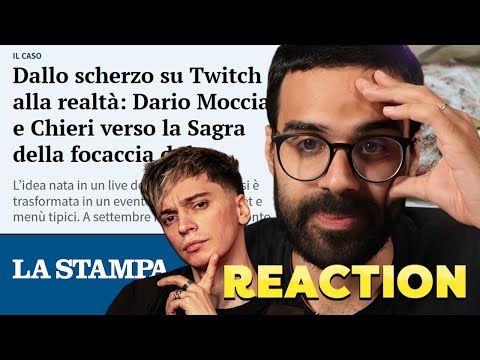 DARIO MOCCIA REAGISCE all'ARTICOLO sulla SAGRA di CHIERI de LA STAMPA