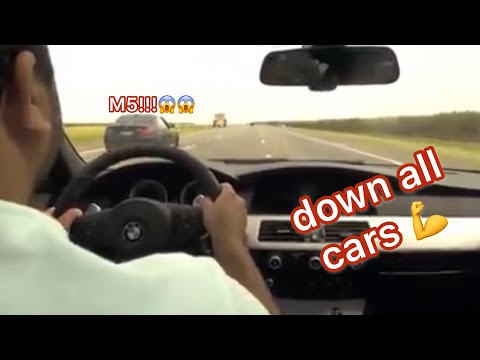 M5 V10 fun on highway! | BMW | bmwm5lvrs