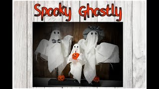 👻 Spooky Ghostly Family with Dollar Tree Items 🎃