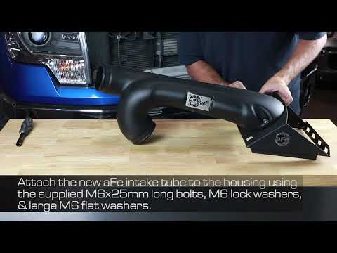 How to Install aFe POWER 12-14 Ford F-150 EcoBoost V6 3.5L Magnum FORCE Intake System