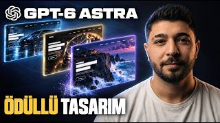 GPT-6 ASTRA İLE AWWWARDS SEVİYESİ SİNEMATİK WEB SİTESİ