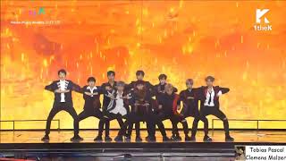 Wanna One performs Burn It Up [Melon Music Awards 2017]
