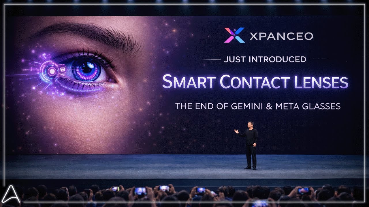 Xpanceo’s AR Contact Lenses Terrified Google’s Gemini and Meta’s Smart Glasses!