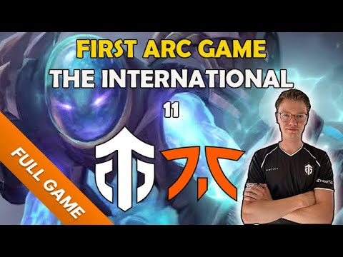 First Arc game in TI 11  | Entity vs Fnatic