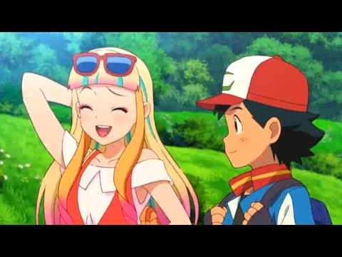 Ash Meet Risa For The First Time English Dubbed ||Pokémon The Movie: The Power Of Us||