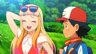 Ash Meet Risa For The First Time English Dubbed ||Pokémon The Movie: The Power Of Us||