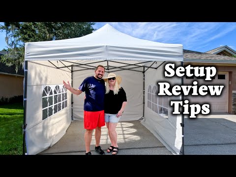 Reviewed: 10x10 Ez Heavy Duty Waterproof Pop up Canopy