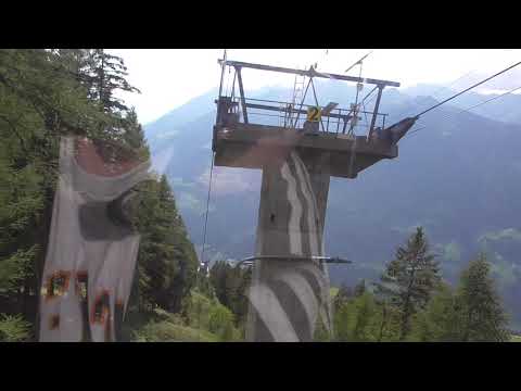 Discesa integrale funivia Hölzl "Hirzerbahn 2" - Saltusio/Saltaus (BZ)