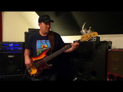 1970's Univox P Bass w/Nordstand Big BladeMan - Andy Irvine