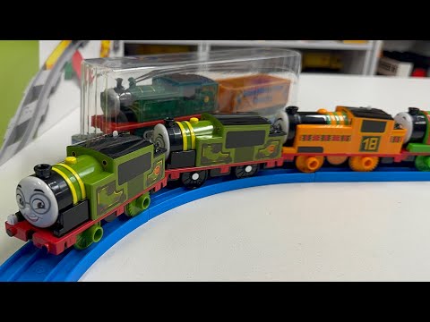 GoGo Takara Tomy Thomas & Friends Trains Whiff Double-Header - Nia, Percy, Bruno