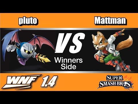 WNF 1.4 - pluto (Meta Knight) Vs. Mattman (Fox) Winners Side - Smash Wii U