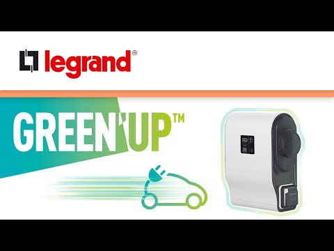 Bornes de recharge GREEN'UP PREMIUM Legrand pour véhicules électriques ou hybrides rechargeables