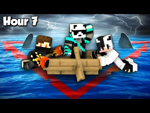 RaHul iS liT - If You Leave BERMUDA TRIANGLE You die in Minecraft !!