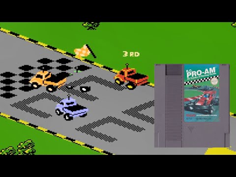 RC Pro-Am (1987) Classic NES | Retro Gameplay