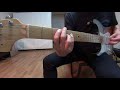 Stiff Little Fingers - Won't Be Told (guitar cover)