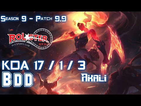 KT BDD AKALI vs JAYCE Mid - Patch 9.9 KR Ranked