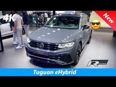 VW Tiguan R Line 2021 - FIRST look & FULL review in 4K | Exterior - interior (245 HP) eHybrid