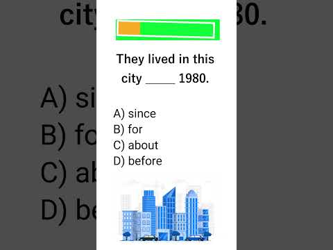 They lived in this city | Learn English #english #quiz #test #mcqs #grammar #shorts #viral #ytshorts
