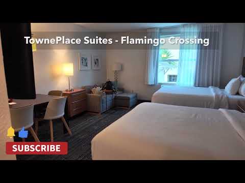 TownePlace Suites Flamingo Crossings| Full Hotel & Room Tour Near Walt Disney World