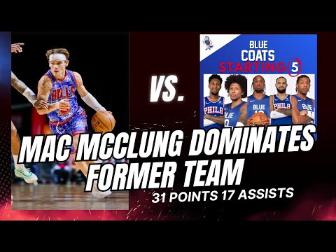 Mac McClung erzielt unglaubliche 31 Punkte und 17 Assists!!! Gegen sein Ex-Team – Alle Highlights
