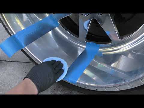 Forged Wheel Polish Works Fast!