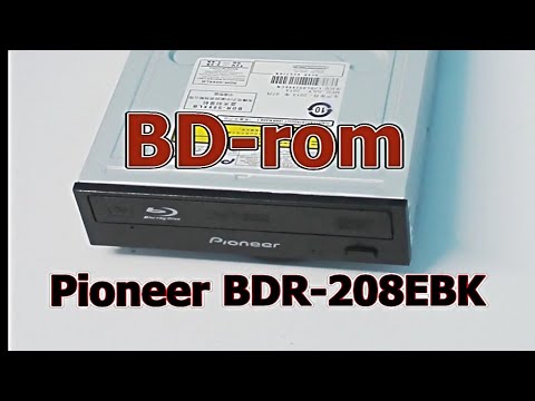 BD-rom Pioneer BDR 208 EBK