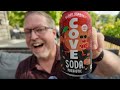 Cove Blood Orange Zero Sugar Prebiotic Soda Review ! Halloween Drink !