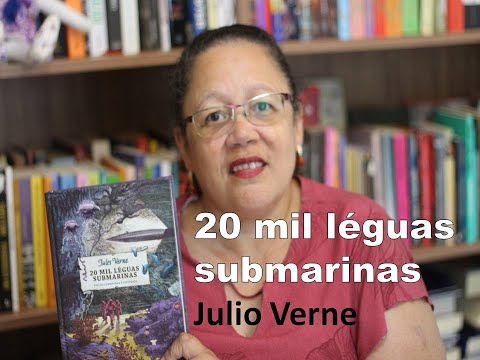 Livro: "Vinte mil léguas submarinas" de Júlio Verne